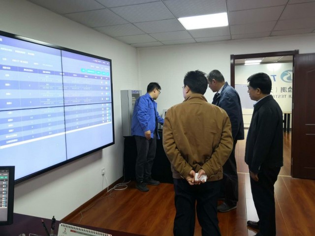 杭州港航管理局领导到天科检测公司进行调研